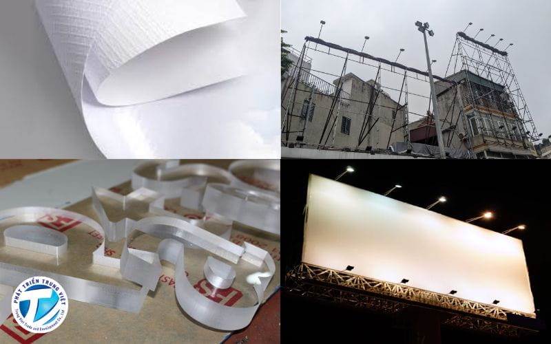 Lựa chọn chất liệu biển quảng cáo phù hợp với điều kiện thời tiết